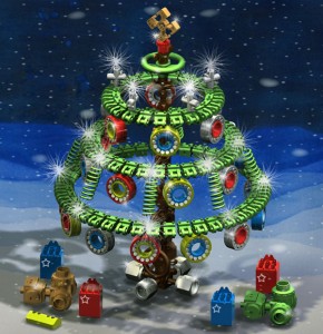 The winning Tree of the Xmas Tree Design Contest 2011