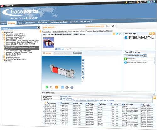 Pneumadyne Increases Product Exposure Six Fold with TracePartsonline.net