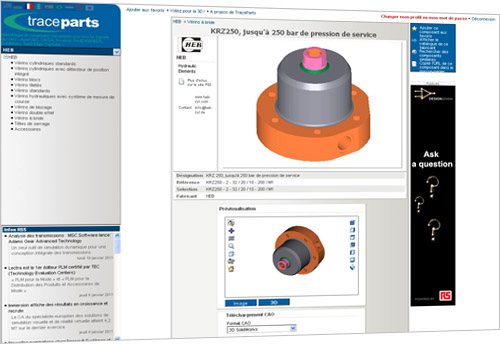 TraceParts, a leading global provider of 3D Marketing solutions, registered its one millionth TracePartsOnline.net user