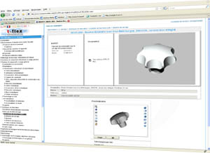 availability of the native T-Flex format in the TraceParts CAD Parts Library