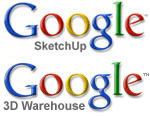 Google SketchUp - Google 3D Warehouse logo