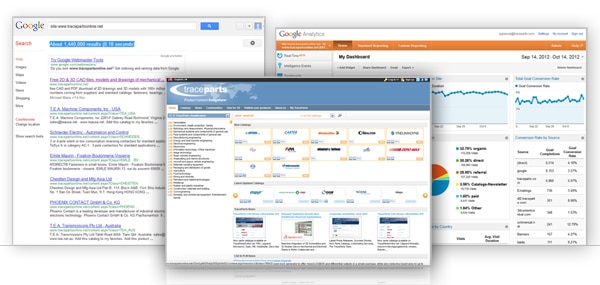 TracePartsOnline.net 3D Catalogs reach over 1.4 million indexed pages on Google