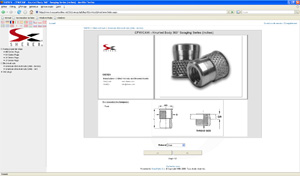 TracePartsOnline.net CAD library for Sherex rivet nut manufacturer