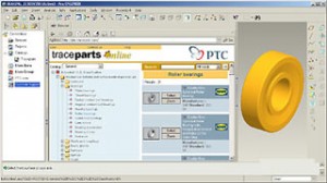 TraceParts for Pro/Engineer Interface