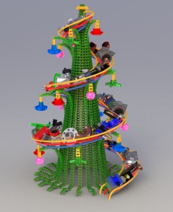 The winner of the Xmas Tree Design Contest 2009