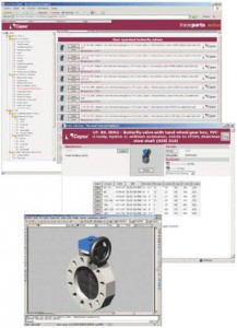 Online CAD library with PVC, PE and PP product range of CEPEX