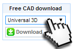 CAD models available in Universal 3D format