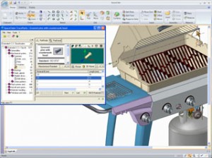 Seamless integration of TraceParts with SpaceClaim Professional 2007