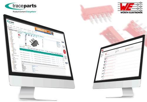 Würth elektronik con TraceParts