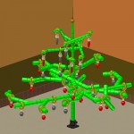 third place at the first Xmas Tree Design Contest