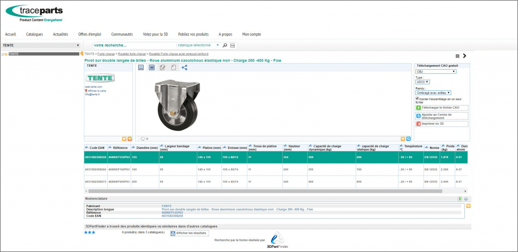 3DPartFinder