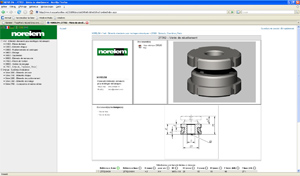 close to half of the 25,000 items in the Norelem catalog are available online in a dedicated space