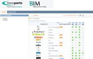TraceParts BIM Preview