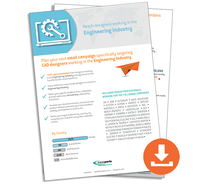 download our brochure about number of emails available for engineers working on engineering