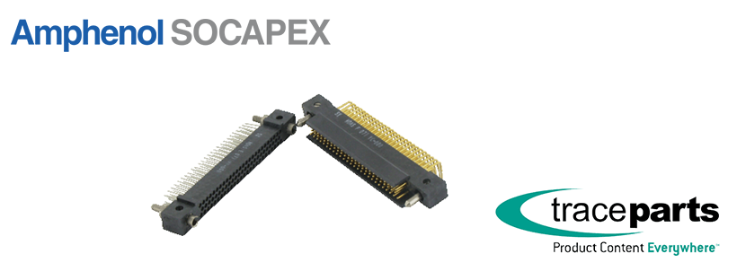 Amphenol Socapex Connectors Available From The Traceparts 3d Cad Content Library