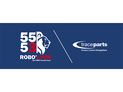 TraceParts is an official sponsor to the Robo’Lyon team