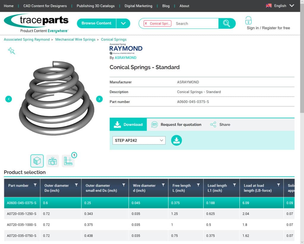 associated-spring-raymond-on-traceparts.com-