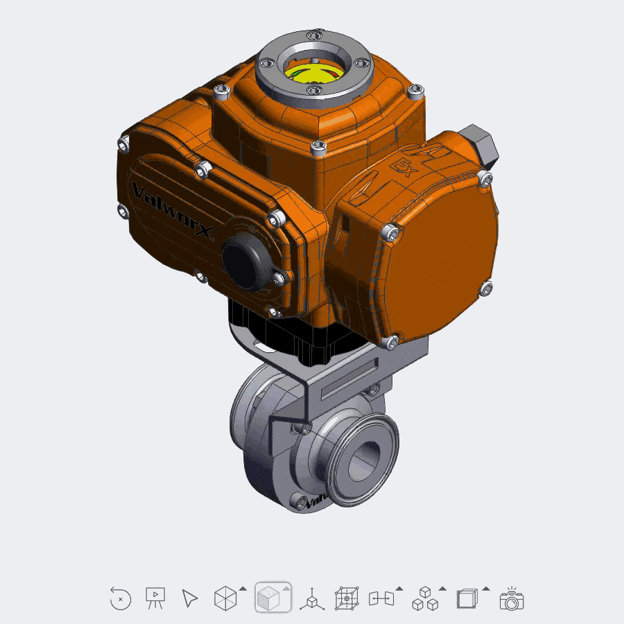 TraceParts 3D Viewer Pro section plans