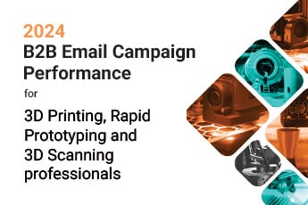 2024 B2B Email Campaign Performance for 3D Printing