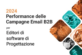 2024 Performance delle Campagne Email B2B per Editori di software di Progettazione